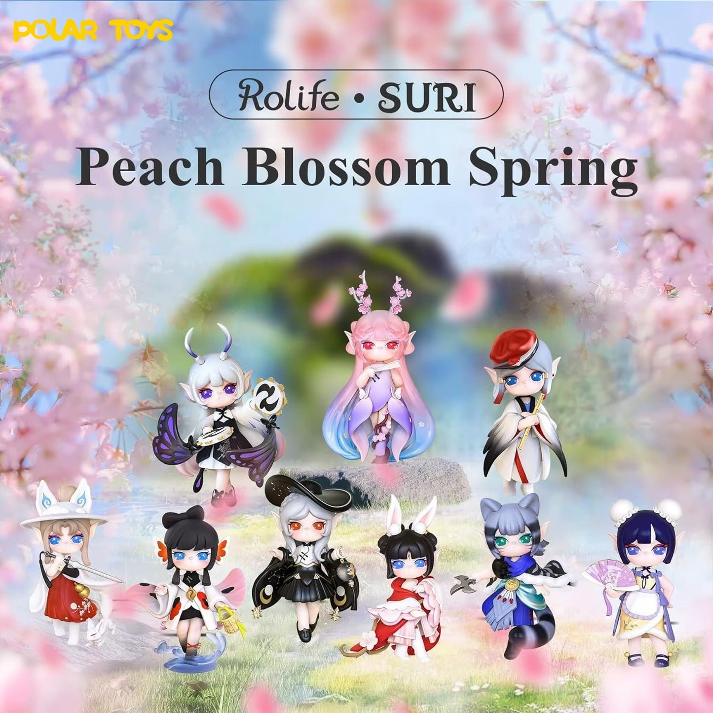 Suri Peach Blossom Nine Elves Series Blind Box