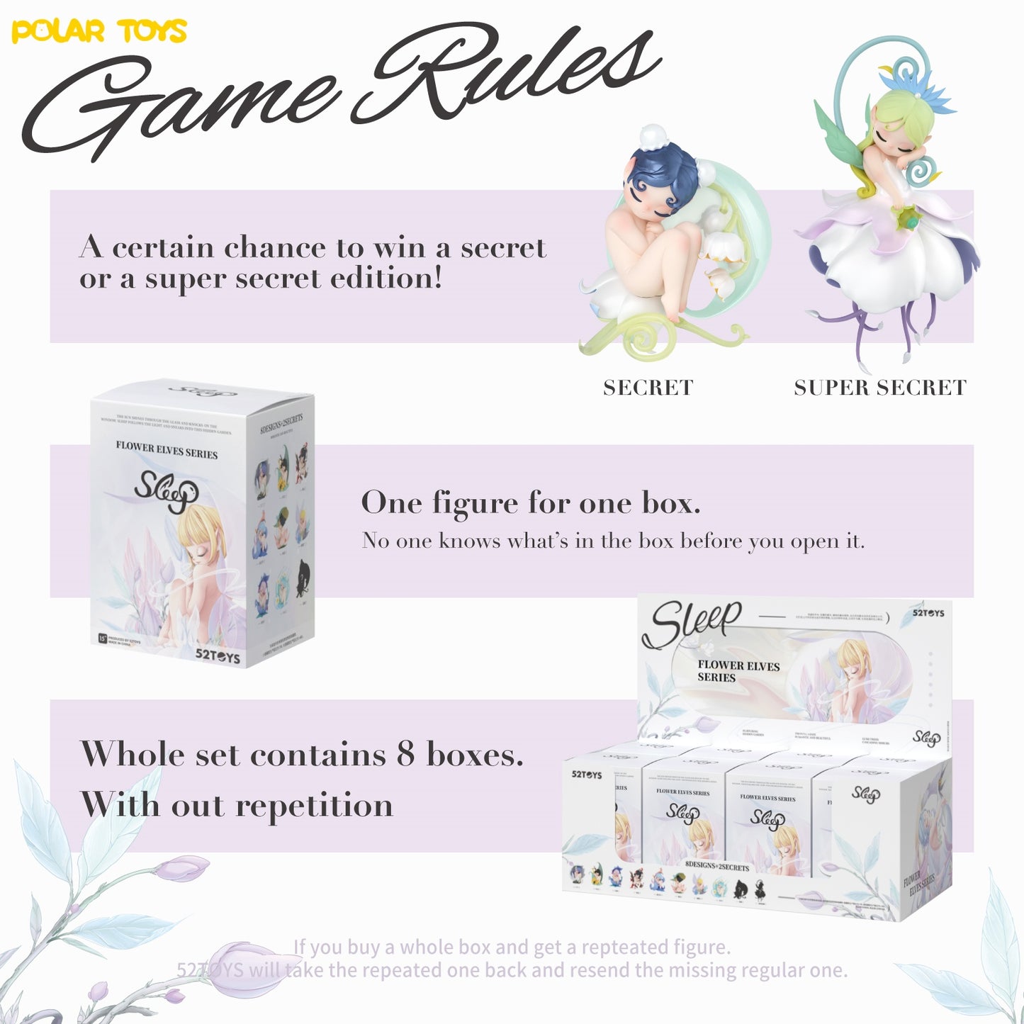 Sleep Flower Elves Series Blind Box
