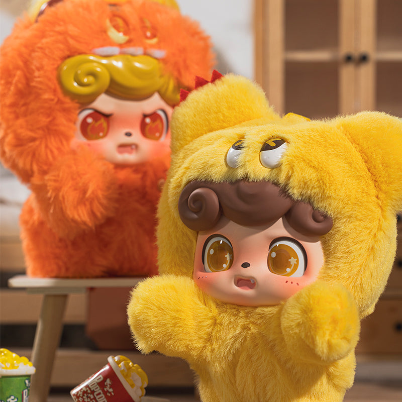 Q Kid Emotional Hairy Monsters Series Plush Blind Box