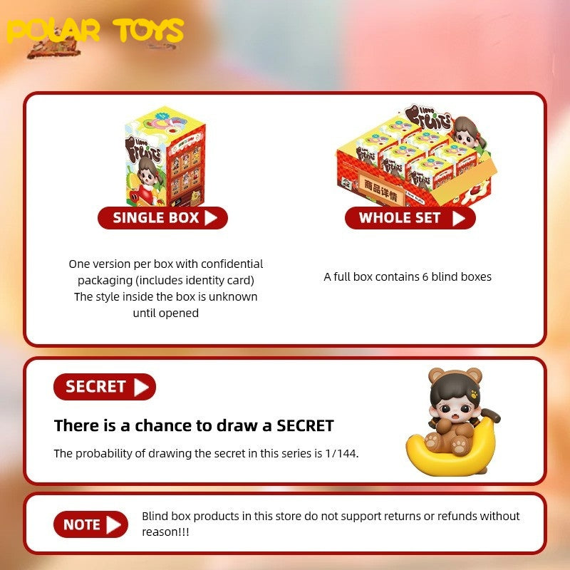 Zoraa Mini Series I Love Fruits Blind Box