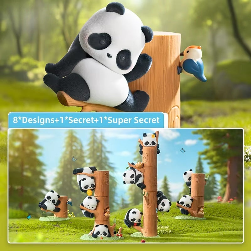 Panda Roll Fruit Tree Series Jenga Blind Box