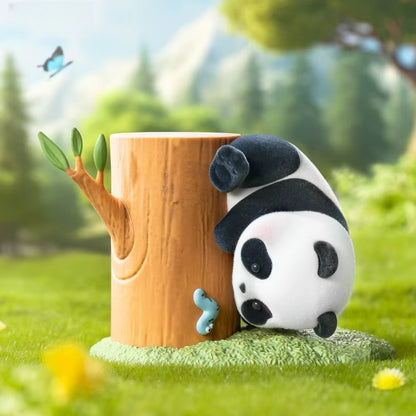 Panda Roll Fruit Tree Series Jenga Blind Box