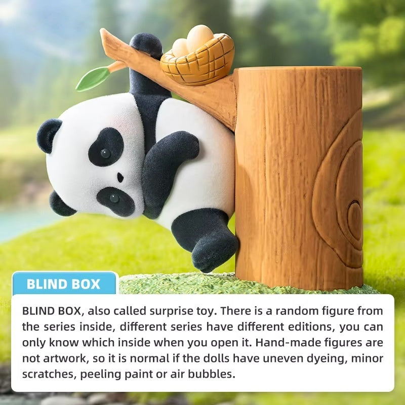 Panda Roll Fruit Tree Series Jenga Blind Box