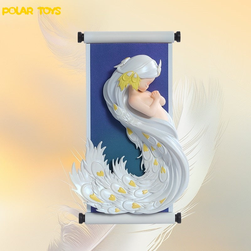 Sleep Chinese Scrolls Series Fridge Magnet Blind Box