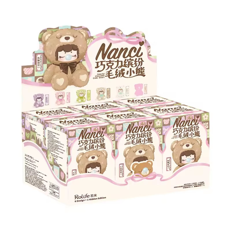 Nanci Colorful Chocolate Cutie Bears Series Blind Box