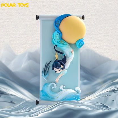 Sleep Chinese Scrolls Series Fridge Magnet Blind Box